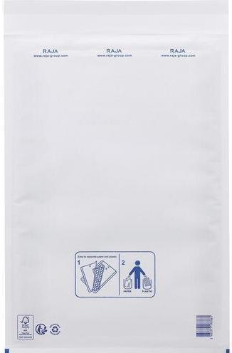 Produktbild Raja Versandtasche PMBL6C Papier Weiss (75 x)