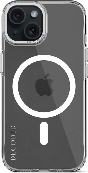 Actual product image Decoded Recycled Plastic Backcover iPhone 15 Transparent (Apple iPhone 15)