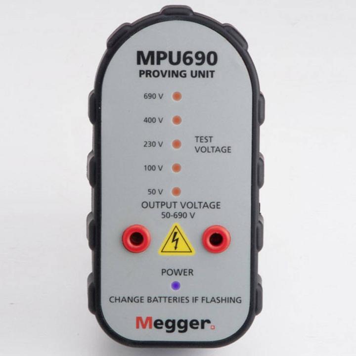 Produktbild Megger Messadapter MPU690 Prüfungseinheit für zweipolige Spannungsprüfer (Adapter)