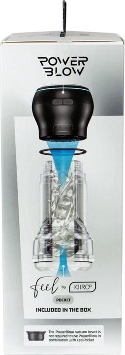 Productafbeelding Kiiroo Feel Pocket Stroker Crystal + PowerBlow Combo