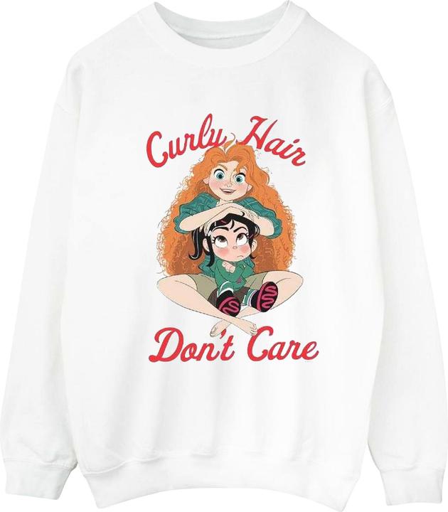 Disney Wreck It Ralph Merida And Vanellope Sweatshirt Jungen (116)