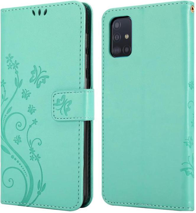 Produktbild Cadorabo Flower Book Cover (Samsung Galaxy M40s)