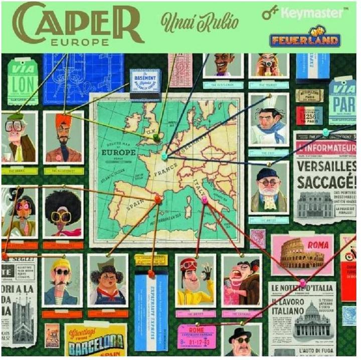 Immagine prodotto Feuerland Caper Europa. Gioco da tavolo, per 2 giocatori, da 10 anni, edizione DE. (Tedesco)