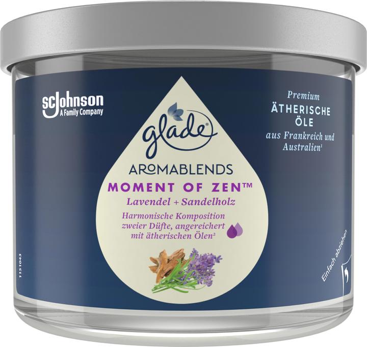 Produktbild Glade Aromablends Essential Oils Kerzen - Moment of Zen