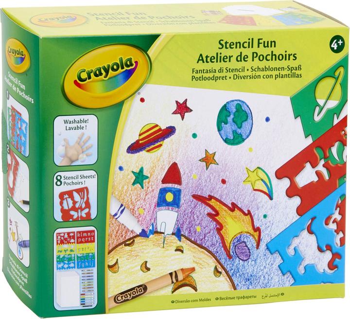Image du produit Crayola peinture au pochoir