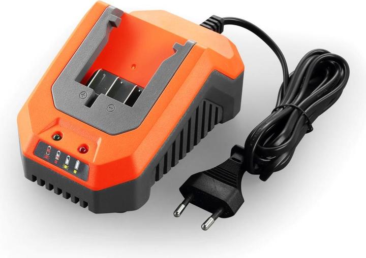 Productafbeelding Fuxtec 20V accu bladblazer FX-E1LB20 SET 1 met 2 x accu 2Ah, 1 x lader 1A (Oplaadbare batterij, Vacuüm en ventilator)