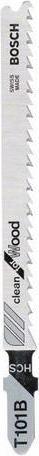 Actual product image Bosch Professional Zubehör Jigsaw blade T 101 B Clean for Wood, pack of 25