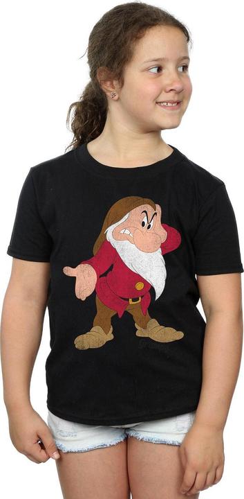 Produktbild Disney Snow White And The Seven Dwarves Classic Grumpy TShirt Mädchen (152, 158)