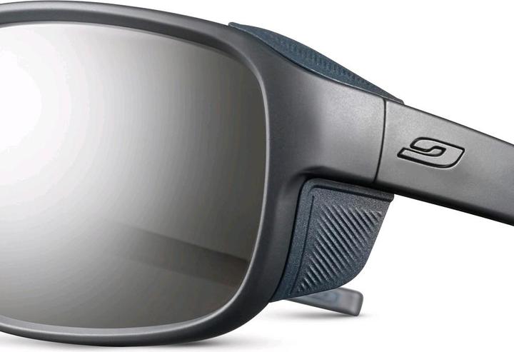 Image du produit Julbo Monterosa 2 Spectron 3 Lunettes de glacier polarisées (bleu foncé-rose-blanc mat, Bleu)