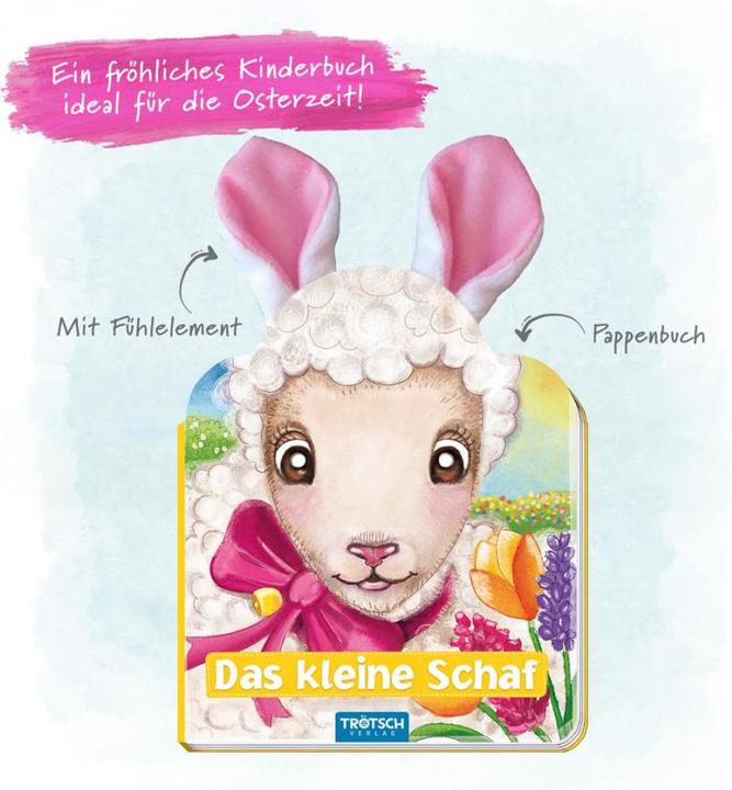 Immagine prodotto Il libro per bambini "La piccola pecora" con orecchie di peluche (Tedesco)