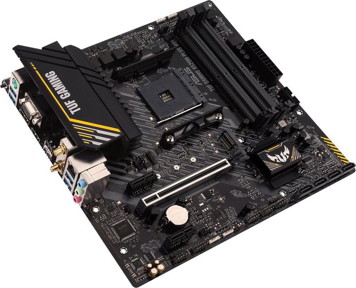 Image du produit ASUS TUF GAMING A520M-PLUS WIFI (AM4, AMD A520, mATX)