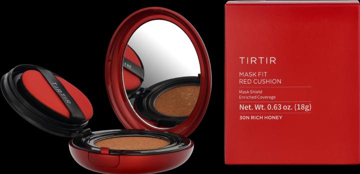 Image du produit TirTir Mask Fit Red Cushion Foundation - Full Coverage, Weightless, Skin Fit (#30N Rich Honey)