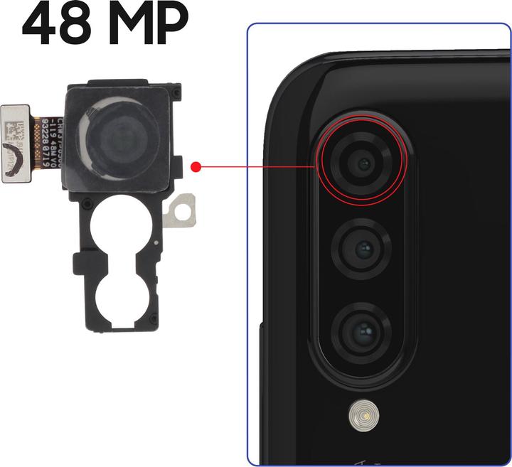 Image du produit Clappio Pièce de rechange de la caméra arrière (Huawei P30 Lite XL)