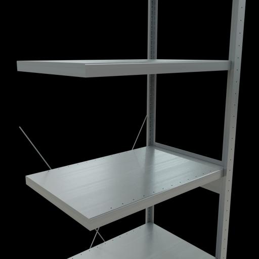 Actual product image Schulte Lagertechnik MULTIplus250 boltless bay system with cross brace