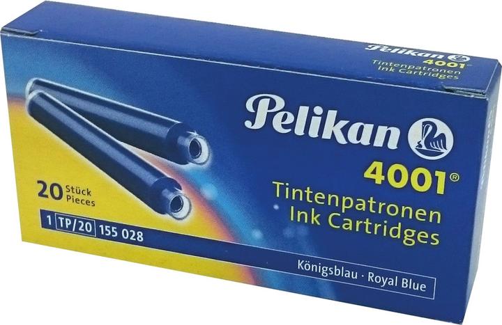 Immagine prodotto Pelikan 4001 (cartucce d'inchiostro, Blu reale)