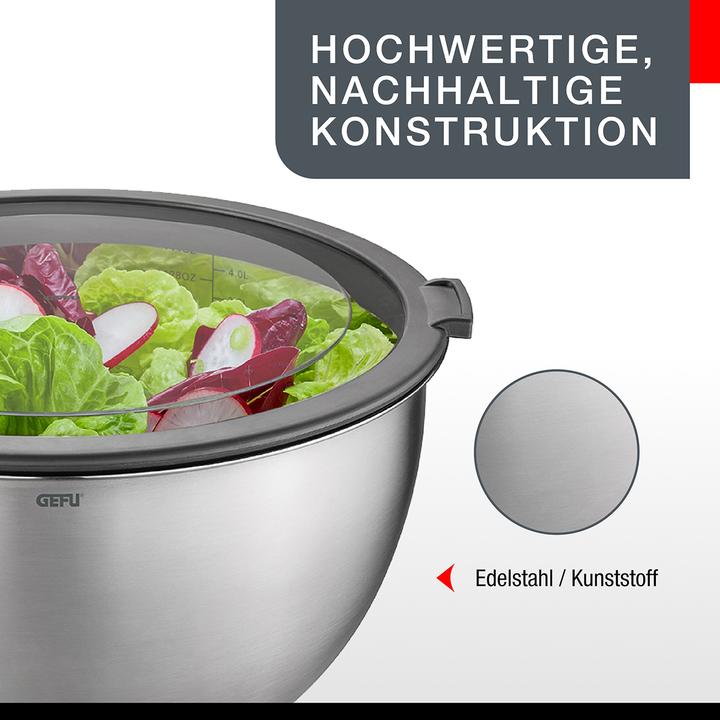 Actual product image GEFU Bowl set 'Mondi (24 cm, 4.50 l, 1 x)