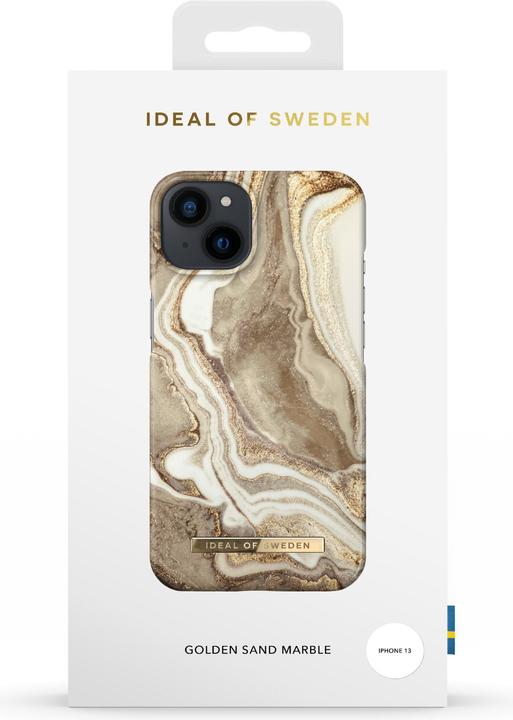 Produktbild iDeal Of Sweden Designer Hard-Cover Golden Sand Marble (Apple iPhone 13)
