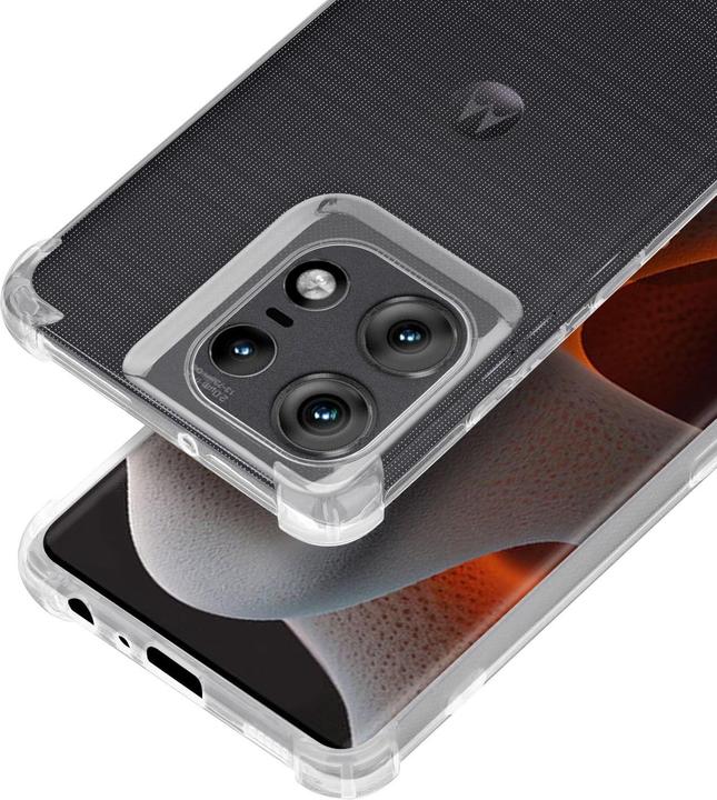 Produktbild Cadorabo Hülle für Motorola Moto Edge 50 Pro Slim TPU Schutz (Motorola Edge 50 Pro)