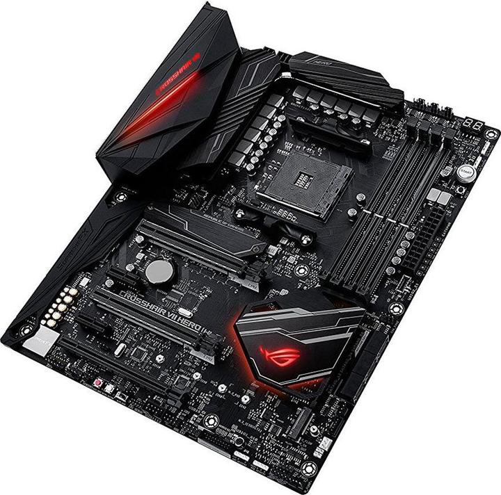 Actual product image ASUS ROG Crosshair VII Hero WiFi (AM4, AMD X470, ATX)