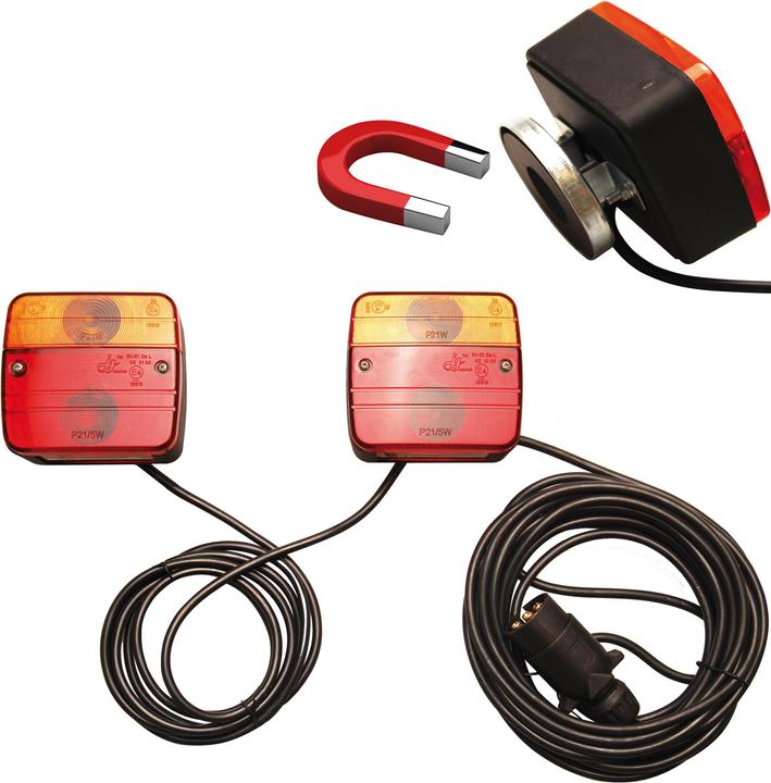 Produktbild BGS Anhänger-Lampen mit Magnethalter 2-tlg.