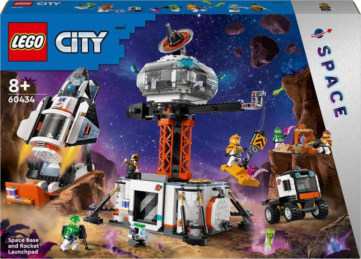 Produktbild LEGO Raumbasis mit Startrampe (60434, LEGO City)