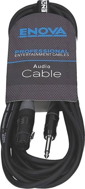 Immagine prodotto Enova Cavo XLR F Jack - Cavo adattatore XLR asimmetrico a 2 pin da 10 metri (10 m, XLR)