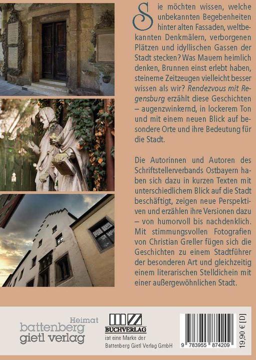 Produktbild Rendezvous mit Regensburg (Deutsch, Christian Greller, 2023)