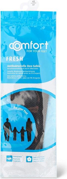 Image du produit Semelle déodorante antibactérienne