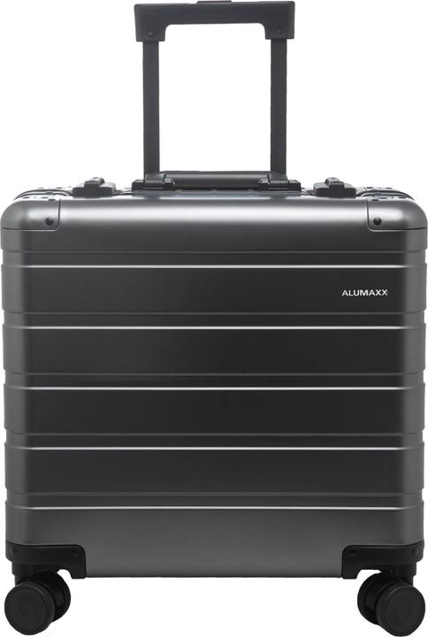Produktbild Alumaxx Business Overnighttrolley, mit Vollalukoffer, grau (37 l, Handgepäck (bis 50l))