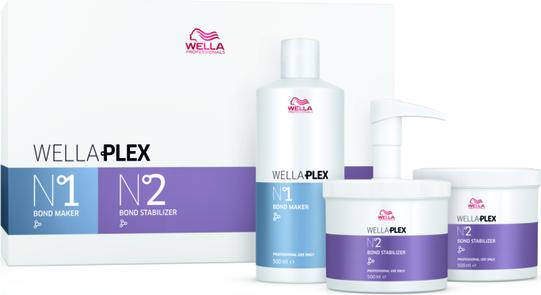 Image du produit Wella Wellaplex Salon Kit No. 1&2 3 x 500 ml (Set soin capillaire)