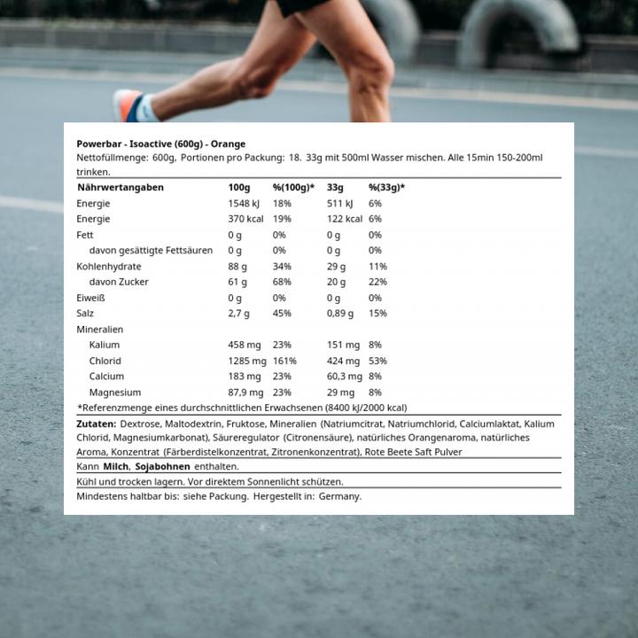 Immagine prodotto Powerbar Isoactive (Arancia, 1 x)