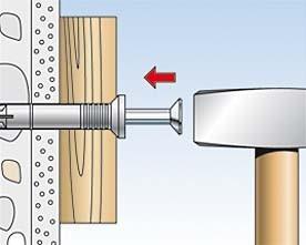 Actual product image Fischer Nail anchor N 8x120/80 S K (6). (6 pcs.)
