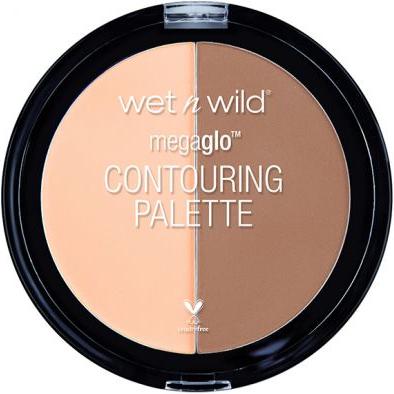 Wet n Wild MegaGlo Contouring Palette, dulce de leche (Caramel, Highlighter, 12.40 g)