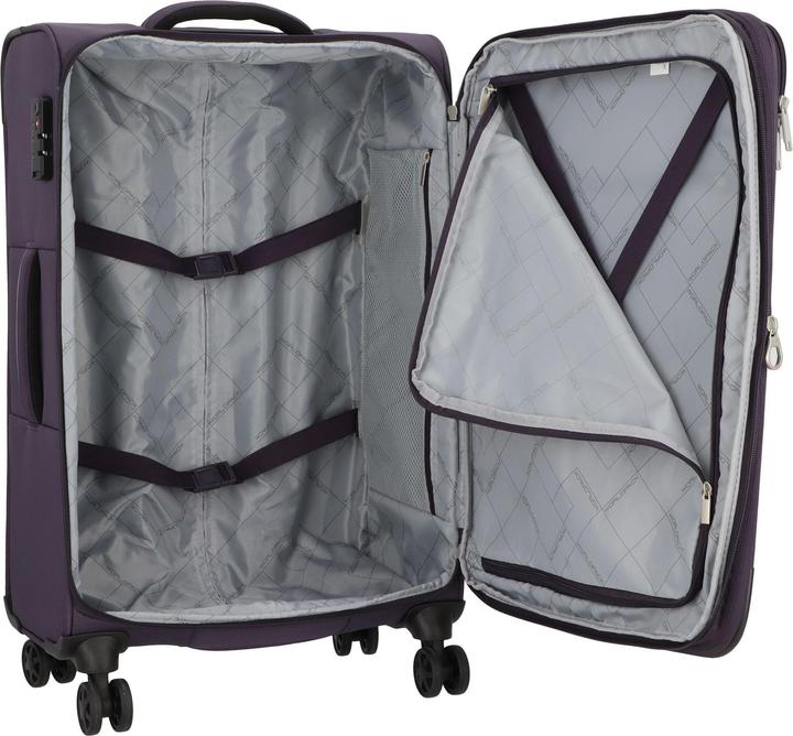 Produktbild Worldpack Victoria 4-Rollen Kofferset 3-tlg mit Dehnfalte (175 l, XL (ab 115l))