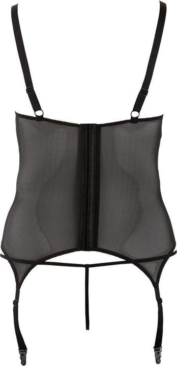 Productafbeelding Cottelli Collection Jarretel chemise met open cups (XL)