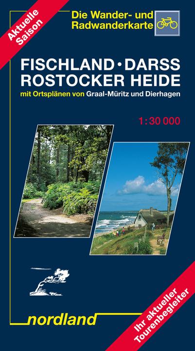 Actual product image Nordland maps.Fischland,Darss,Rostock