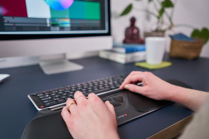 Actual product image Contour RollerMouse Free3 (Cable)