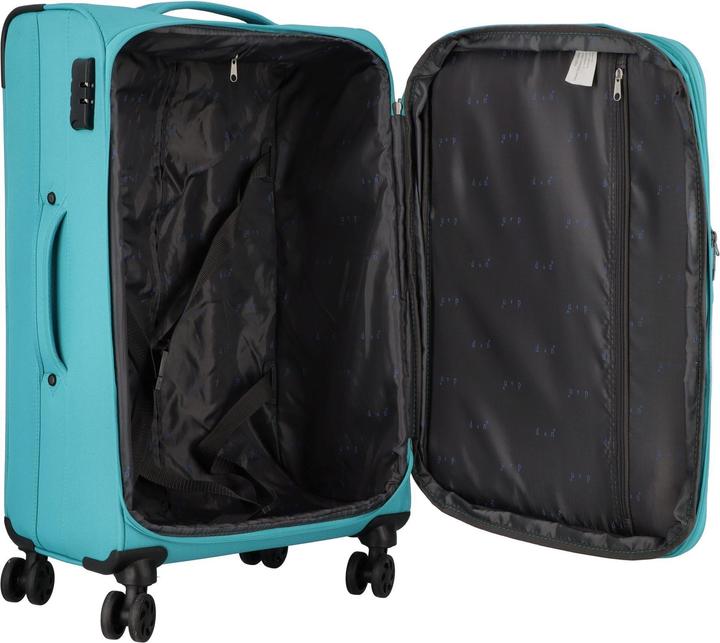 Actual product image D&N Travel Line 6864 4-wheel trolley 66 cm (63 l, L (90 - 115l))