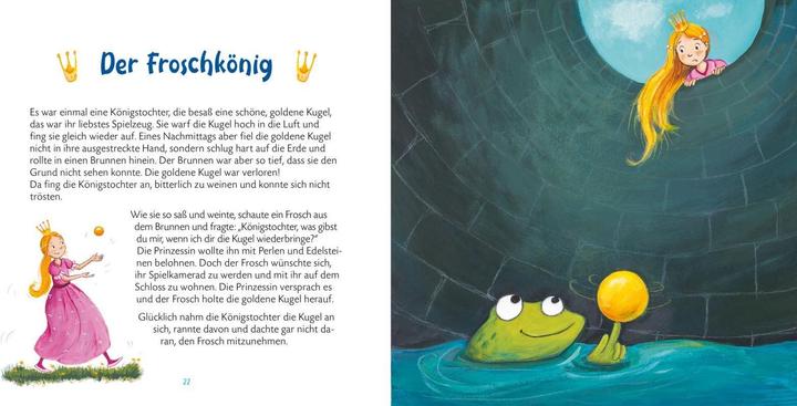 Actual product image Meine ersten Märchen (German, Brothers Grimm, Hans Christian Andersen, 2021)