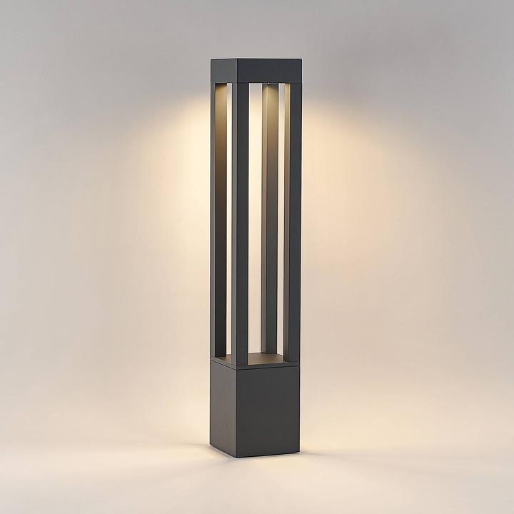 Actual product image Arcchio Lienna outdoor garden light H90 Dark Grey (850 lm, IP65)