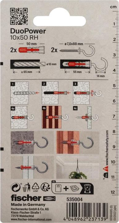 Immagine prodotto Fischer Tassello in nylon (2 pz.)