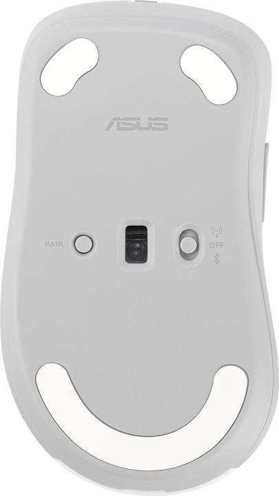 Productafbeelding ASUS MOUSE USB OPTICAL WRL MD102/WHITE 90XB0900-BMU000 (Draadloze)
