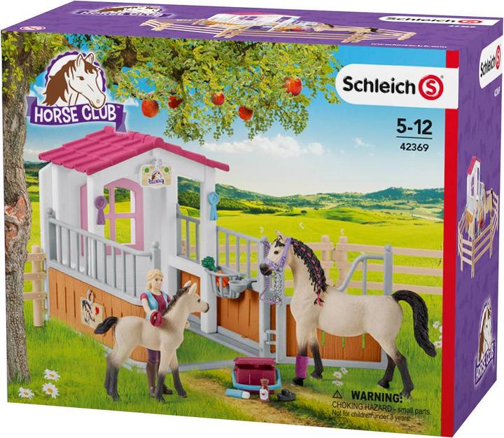 Produktbild Schleich Pferdebox mit arabischen Pferde und Begleiter