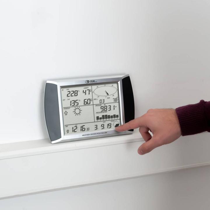 Image du produit PCE Instruments Station météo avec capteur extérieur pour la maison