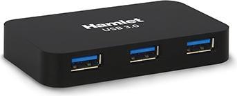 Immagine prodotto Hamlet Hub usb 3.0 a 4 porte 5 Gbps (USB-C, 4 Porti)