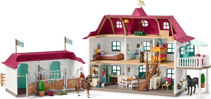 Schleich Grosser Pferdehof mit Wohnhaus und Stall