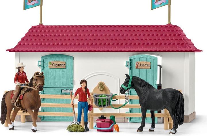 Actual product image Schleich Large horse farm with residential house and stable