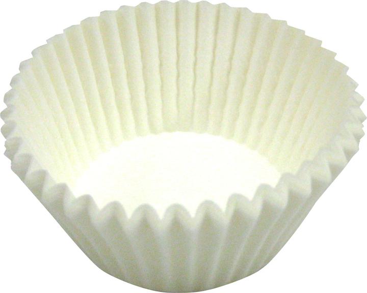 Produktbild Kaiser Creativ Mini-Muffin-Papierbackförmchen 200 Stück weiss 4,5cm (4.50 cm)