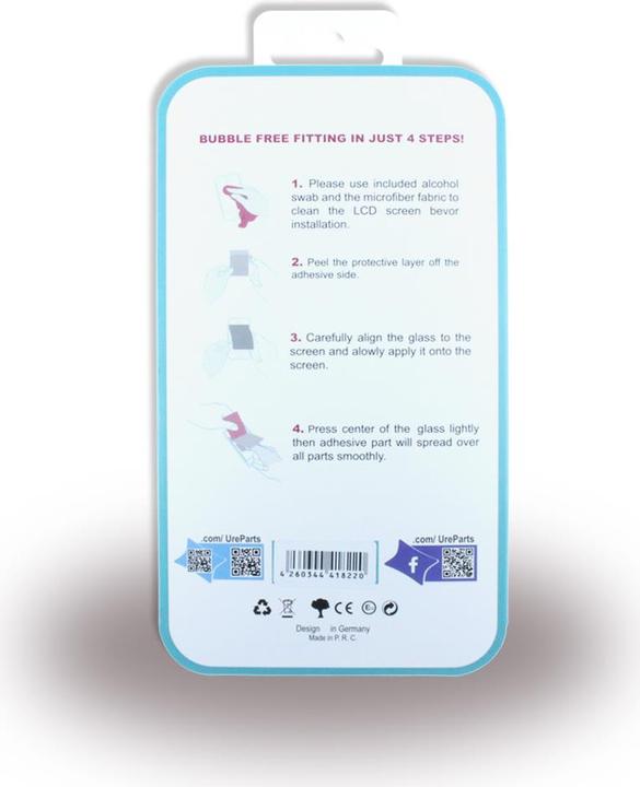 Actual product image UreParts Premium (1 Piece, Apple iPhone X)