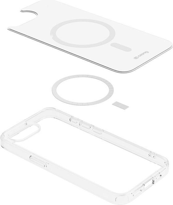 Produktbild Crong iPhone 16e MagSafe Hülle transparent (Apple iPhone 16e)